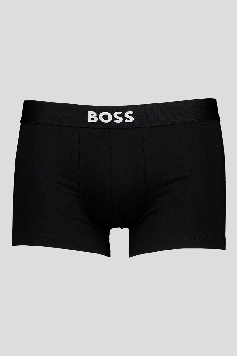 BOSS Боксерки One - 3 чифта Бял/Черен/Сиво-кафяв