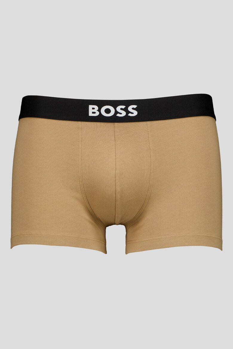 BOSS Боксерки One - 3 чифта Бял/Черен/Сиво-кафяв