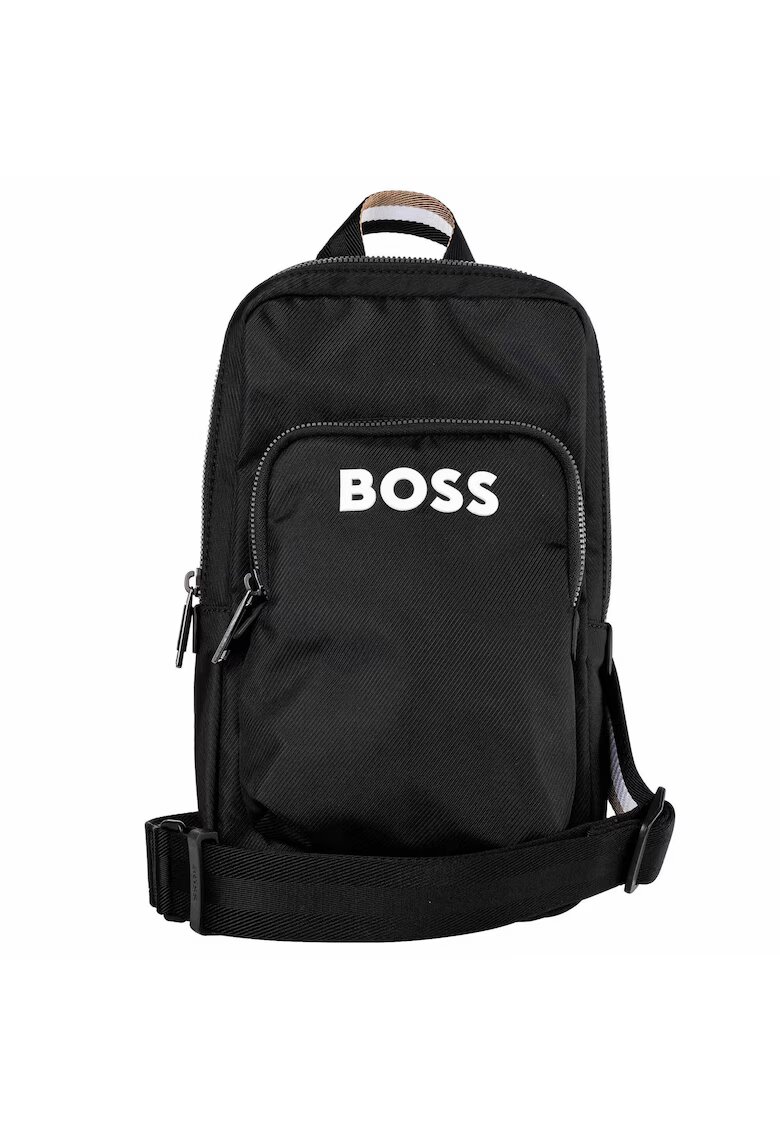BOSS Чанта през рамо с отделяща се презрамка и лого