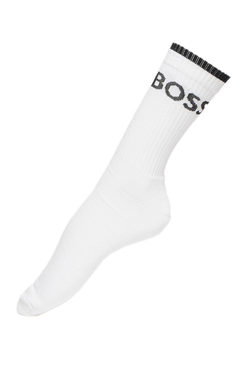 BOSS Дълги чорапи - 6 чифта Бял