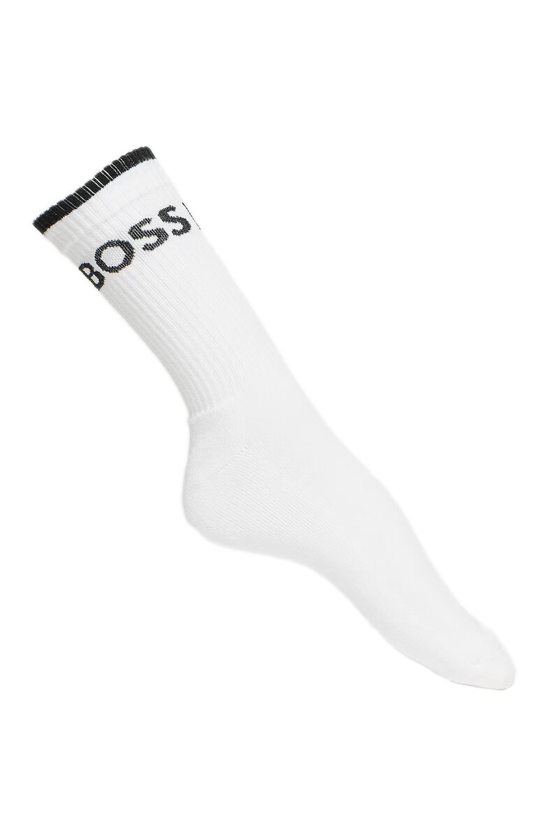 BOSS Дълги чорапи - 6 чифта Бял