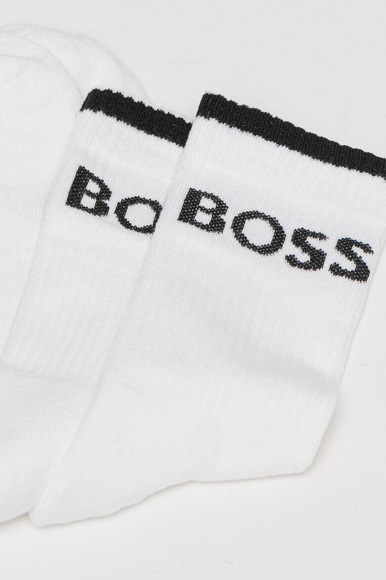 BOSS Дълги чорапи - 6 чифта Бял