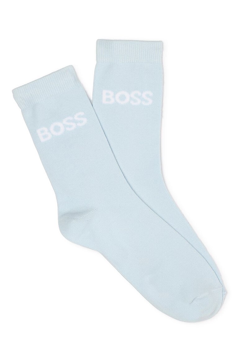 BOSS Kidswear Дълги чорапи 3 чифта Черен