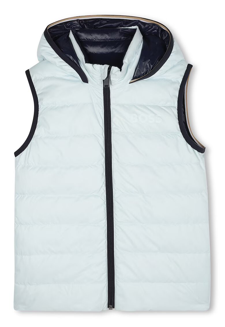 BOSS Kidswear Двулицев елек с пухена вата