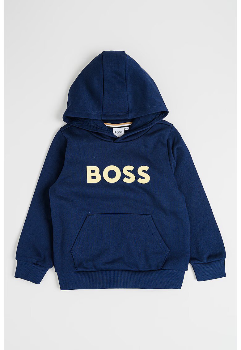 BOSS Kidswear Худи с джоб кенгуру