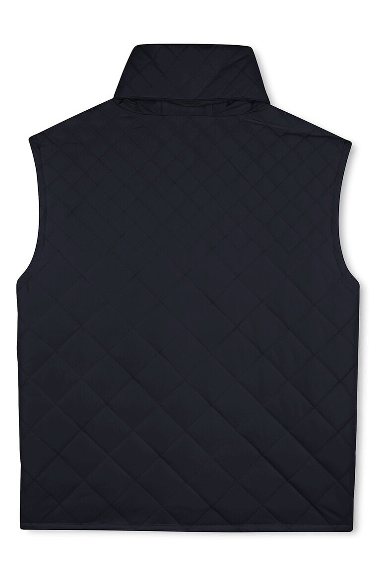 BOSS Kidswear Капитониран елек с цип Ултрамарин синьо