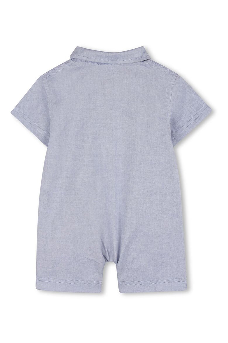 BOSS Kidswear Къс гащеризон с шапка Лавандула