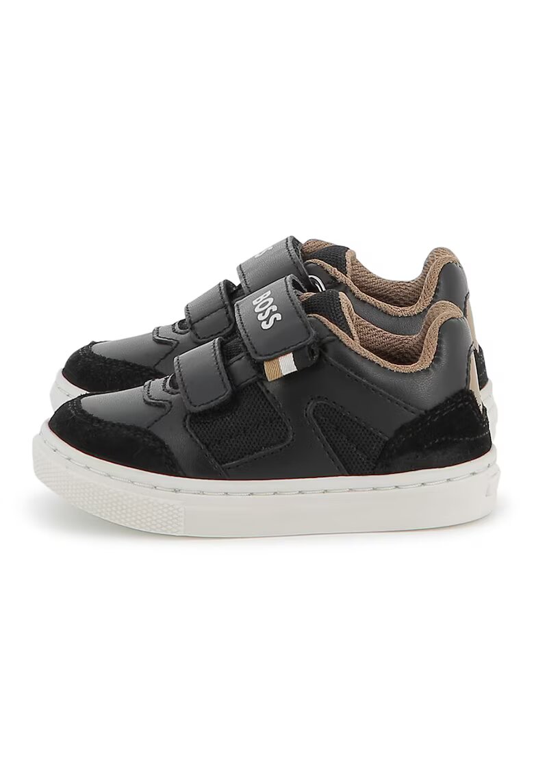 BOSS Kidswear Маратонки от еко кожа с велкро