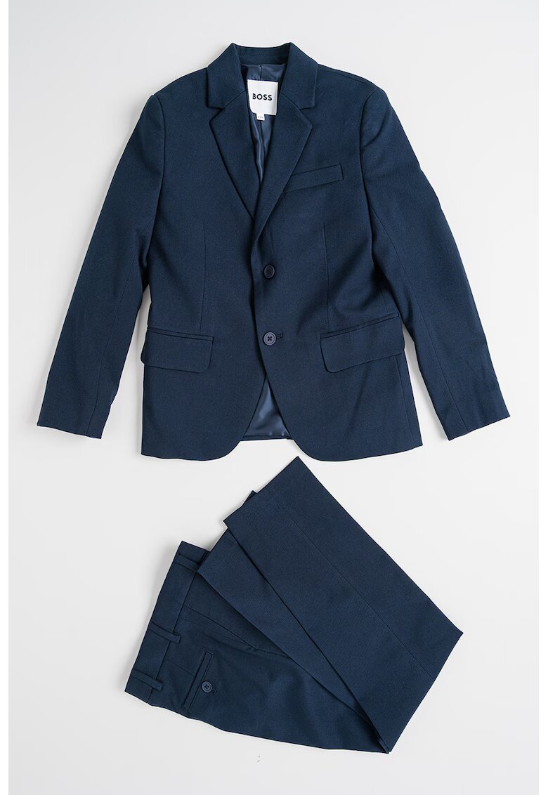 BOSS Kidswear Официален костюм - 2 части - Тъмносин