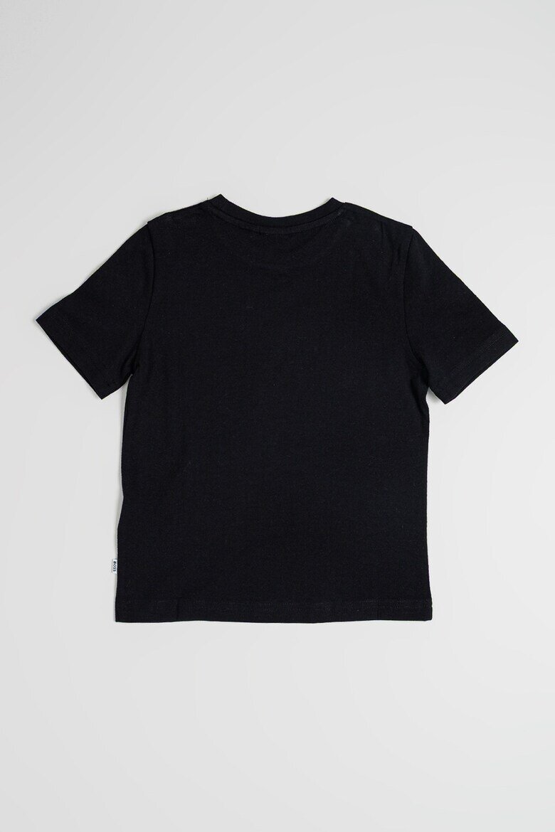 BOSS Kidswear Памучни тениски с лого 2 броя Бял/Черен