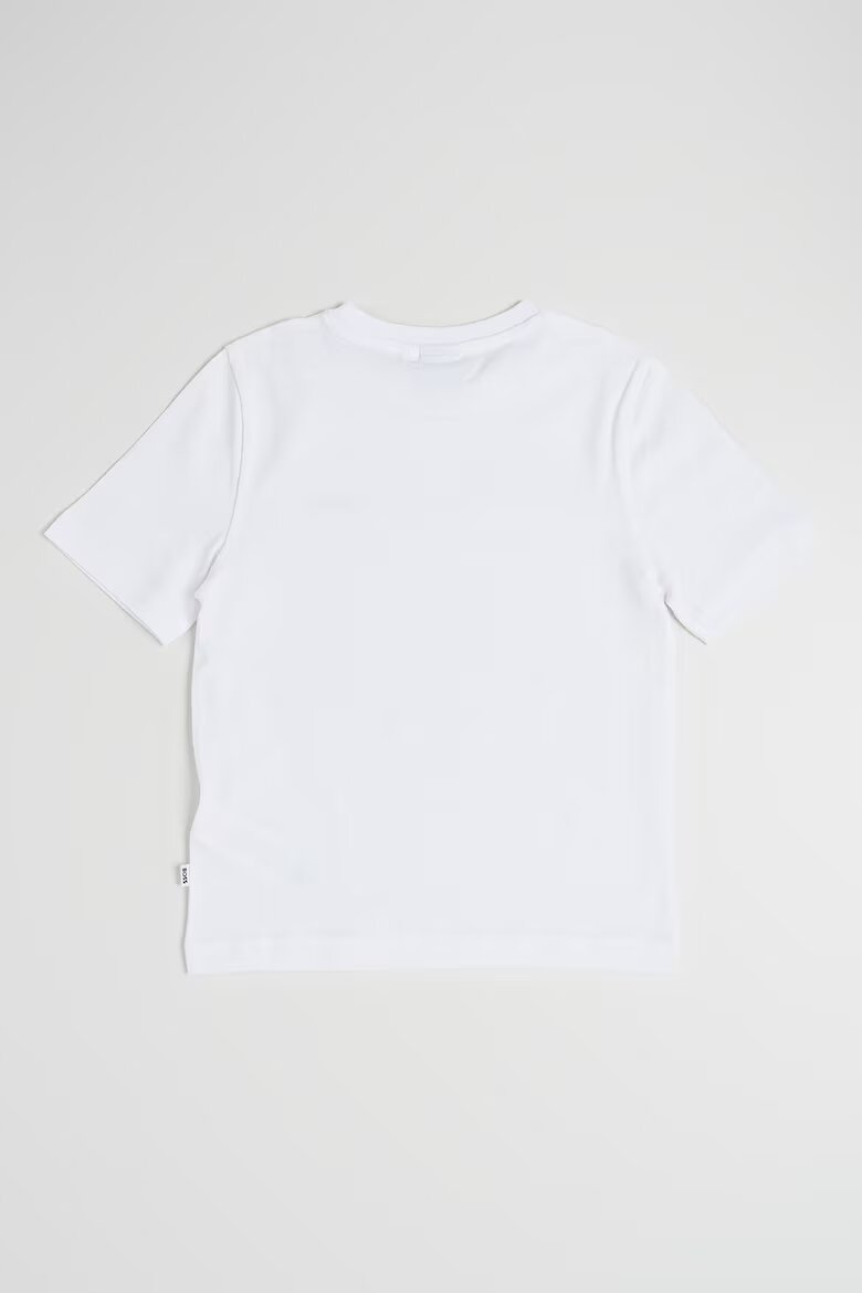 BOSS Kidswear Памучни тениски с лого 2 броя Бял/Тъмносин
