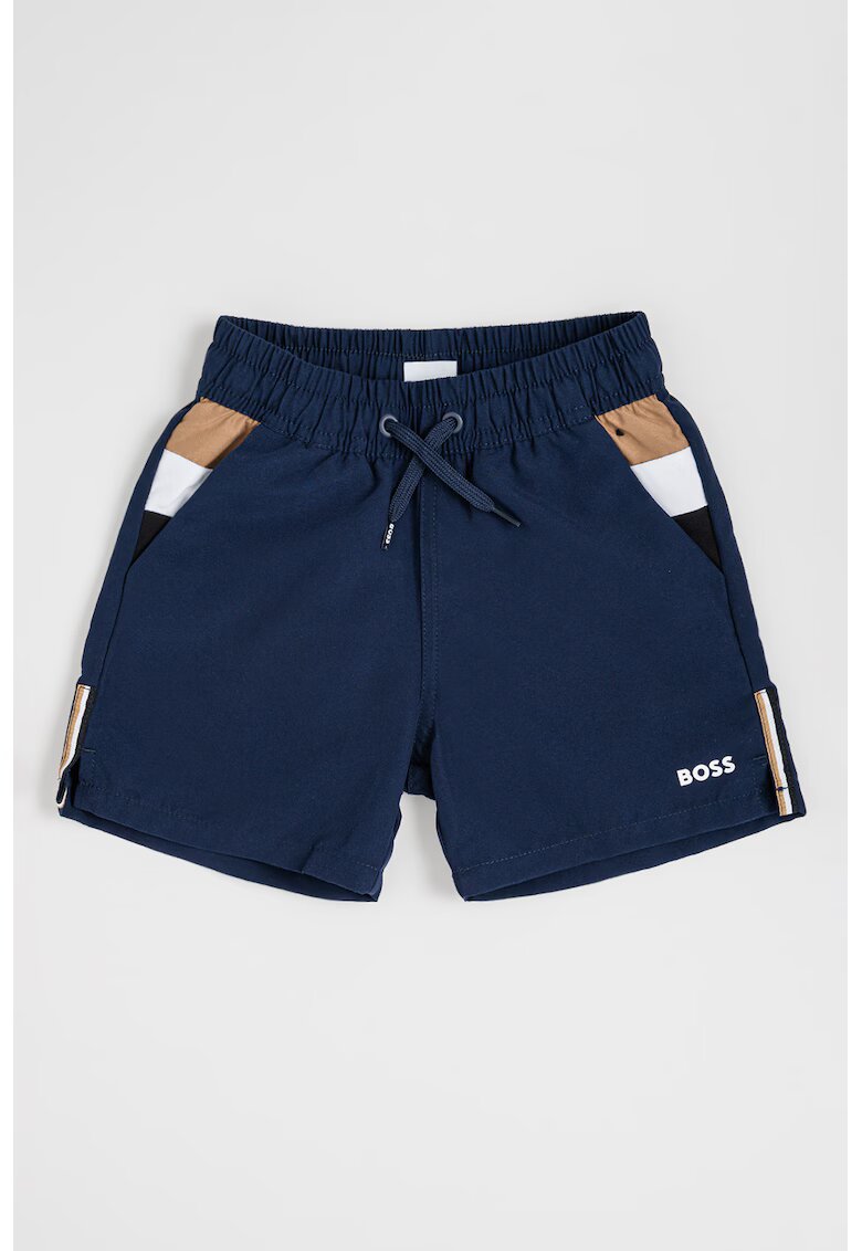 BOSS Kidswear Плувни шорти с джобове встрани