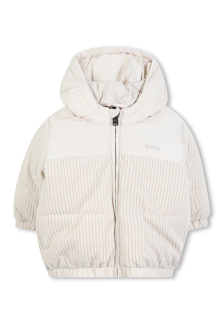 BOSS Kidswear Подплатено зимно яке с качулка