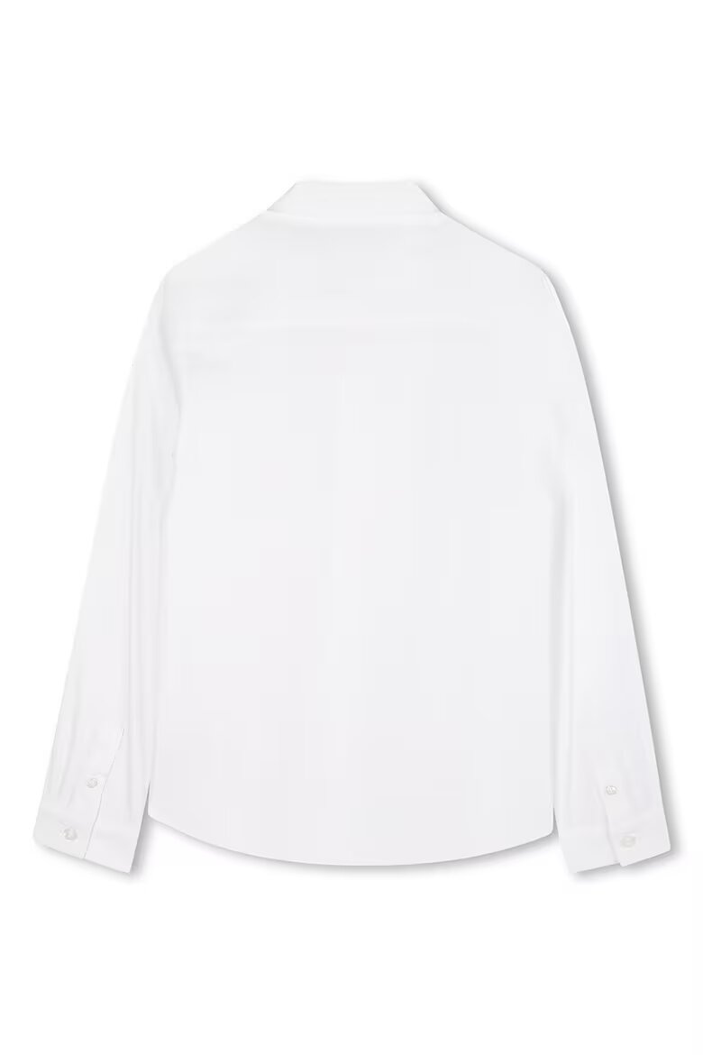 BOSS Kidswear Риза с дълги ръкави Бял
