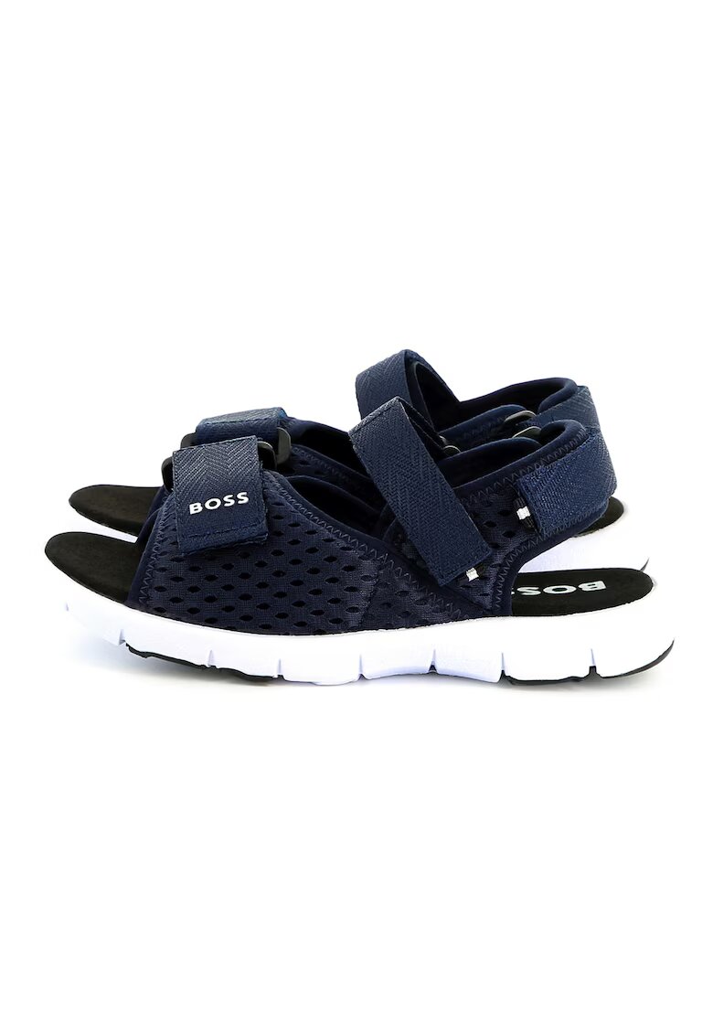 BOSS Kidswear Сандали с велкро и лого