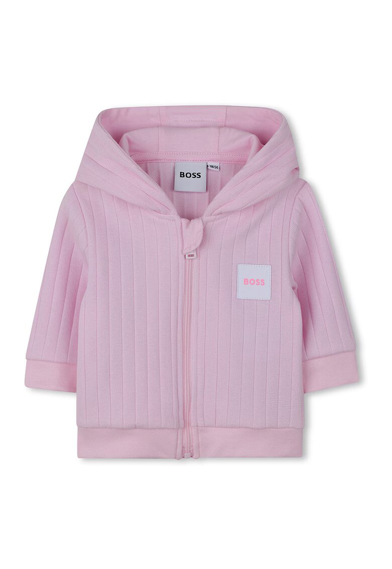 BOSS Kidswear Спортен екип и тениска - Бял/Розово