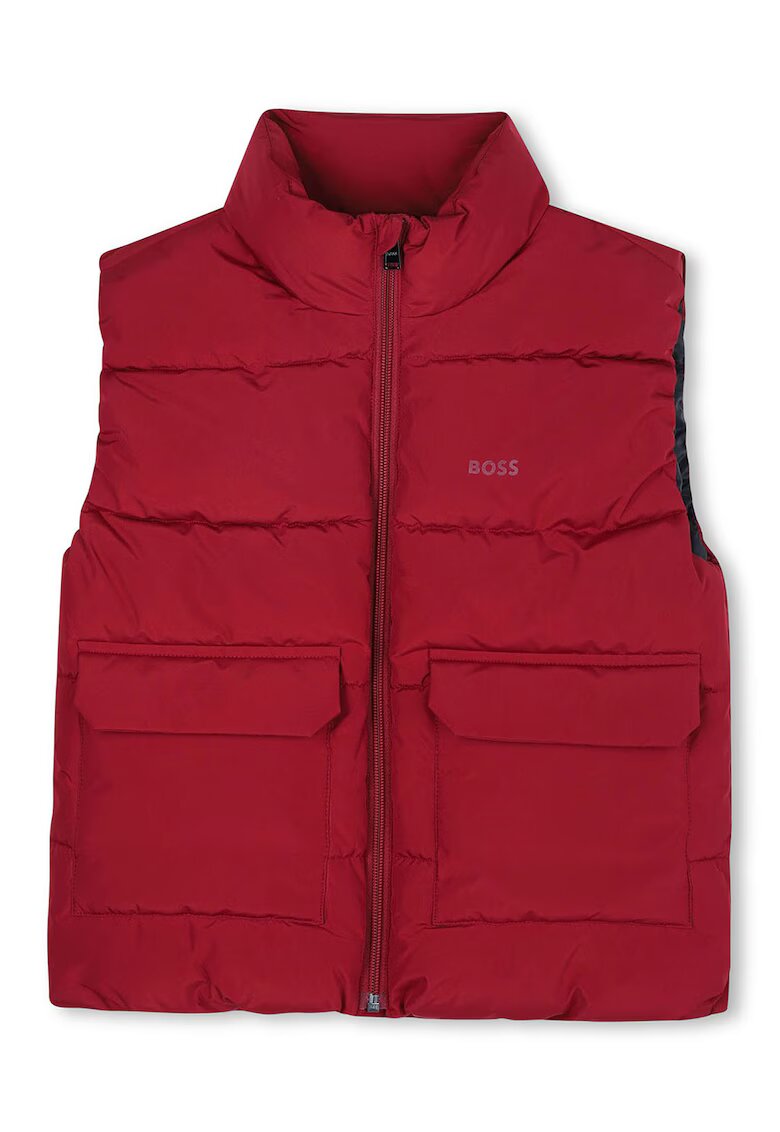 BOSS Kidswear Стандартен елек с цип