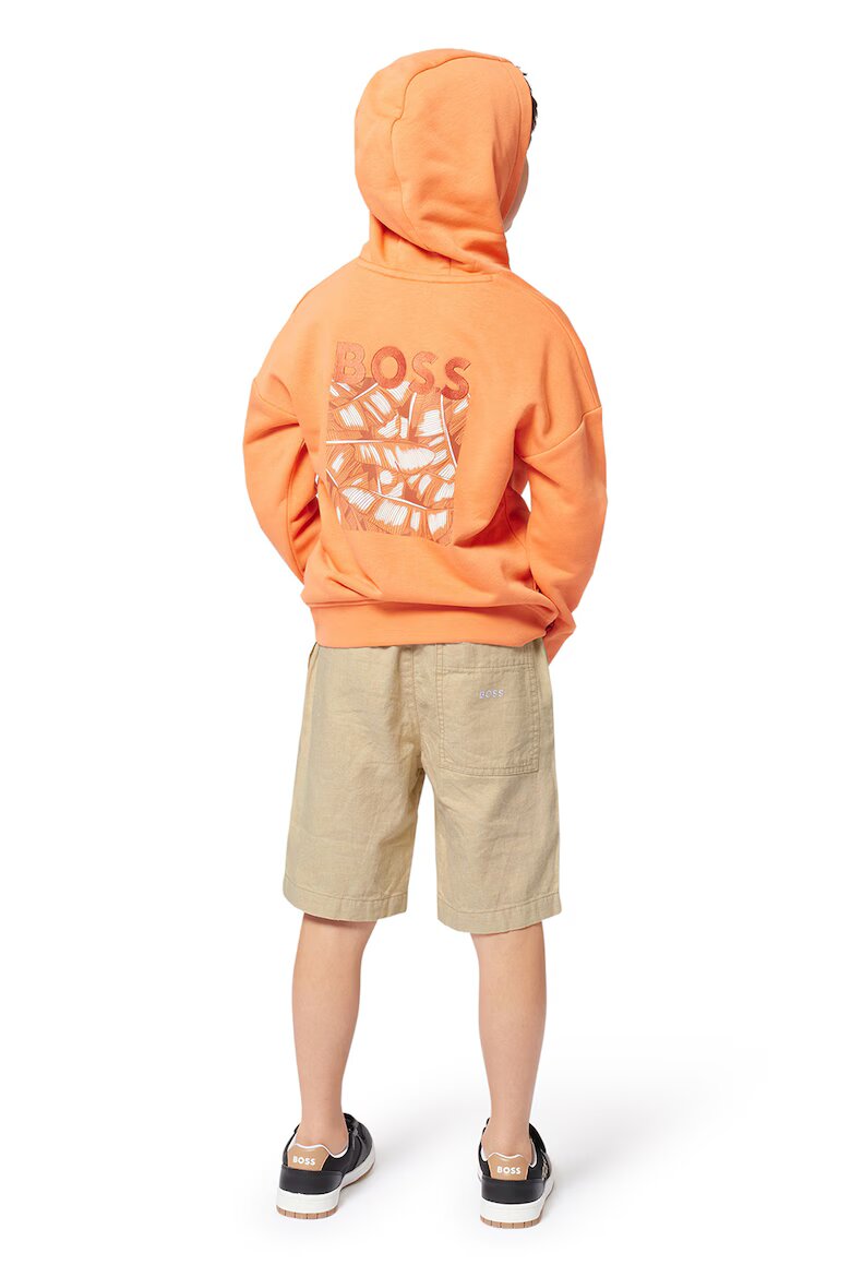 BOSS Kidswear Свободни шорти Бежов