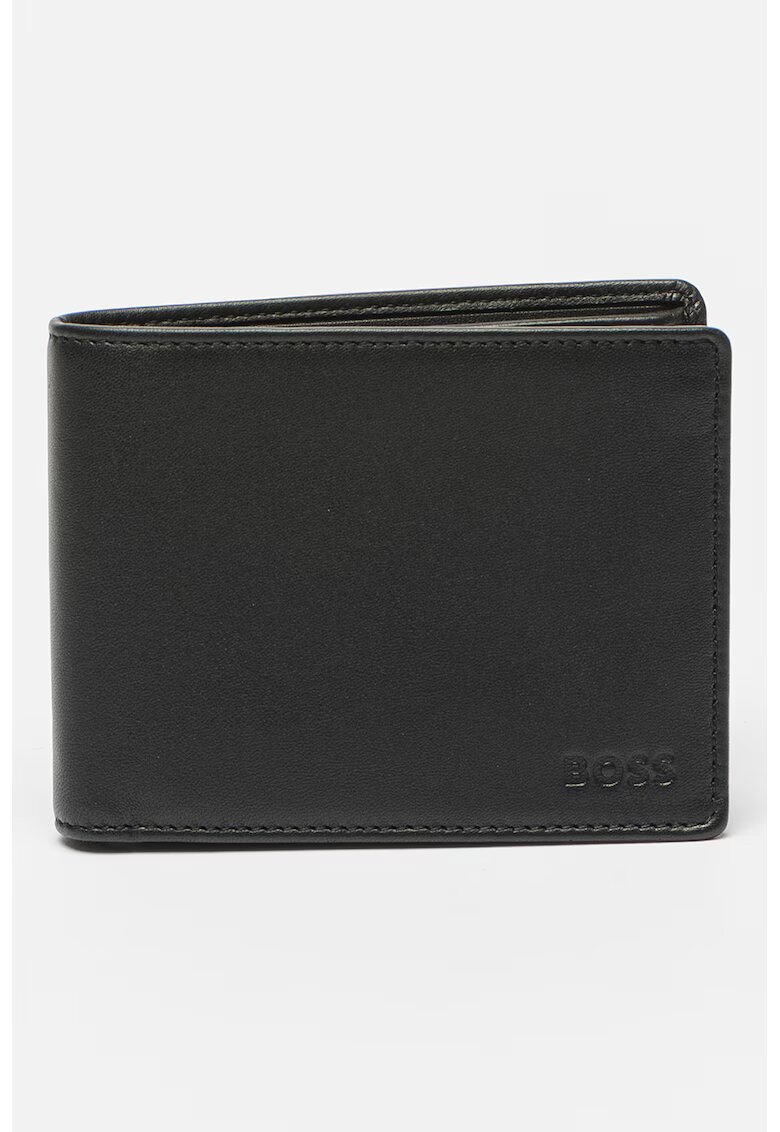 BOSS Кожен портфейл Arezzo с тройно прегъване