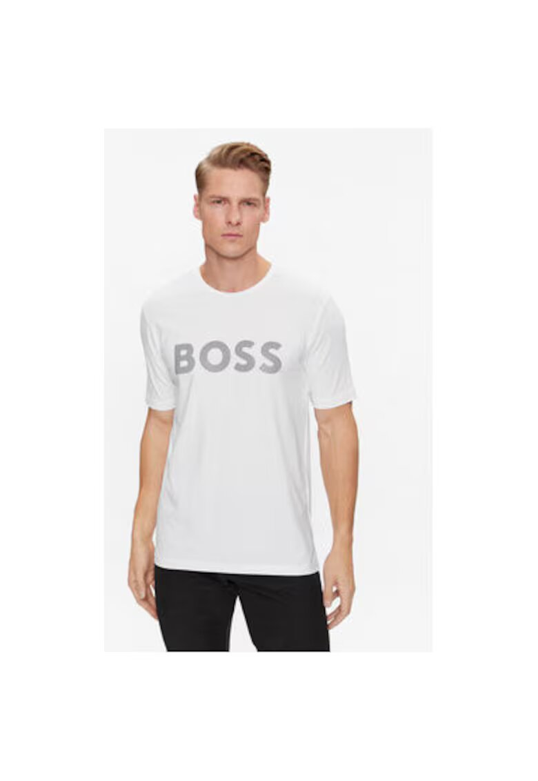 BOSS Мъжка тениска - 303354534 - Памук - Бяла