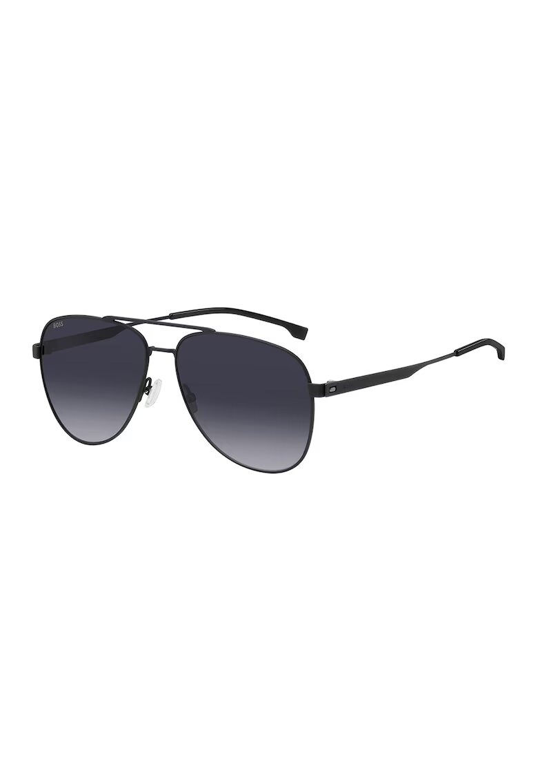 BOSS Слънчеви очила Aviator с градиента - Избеляло черно