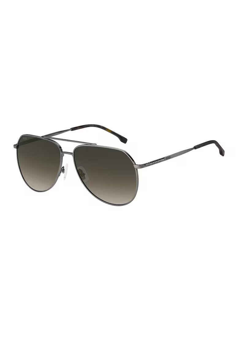 BOSS Слънчеви очила Aviator - Тъмносребрист