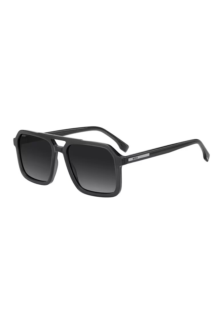 BOSS Слънчеви очила Pilot с градиента - Black Onyx/Сребрист