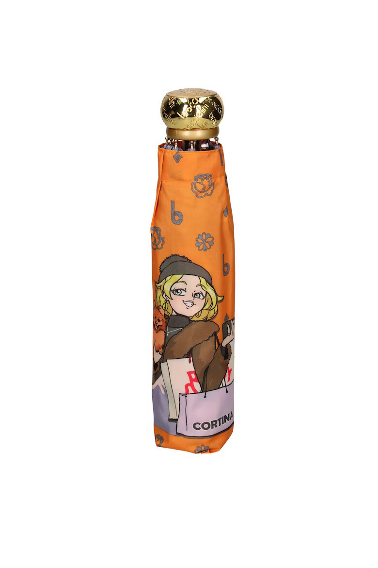 BRACCIALINI BRACCIALIN Чадър с графика Оранжев