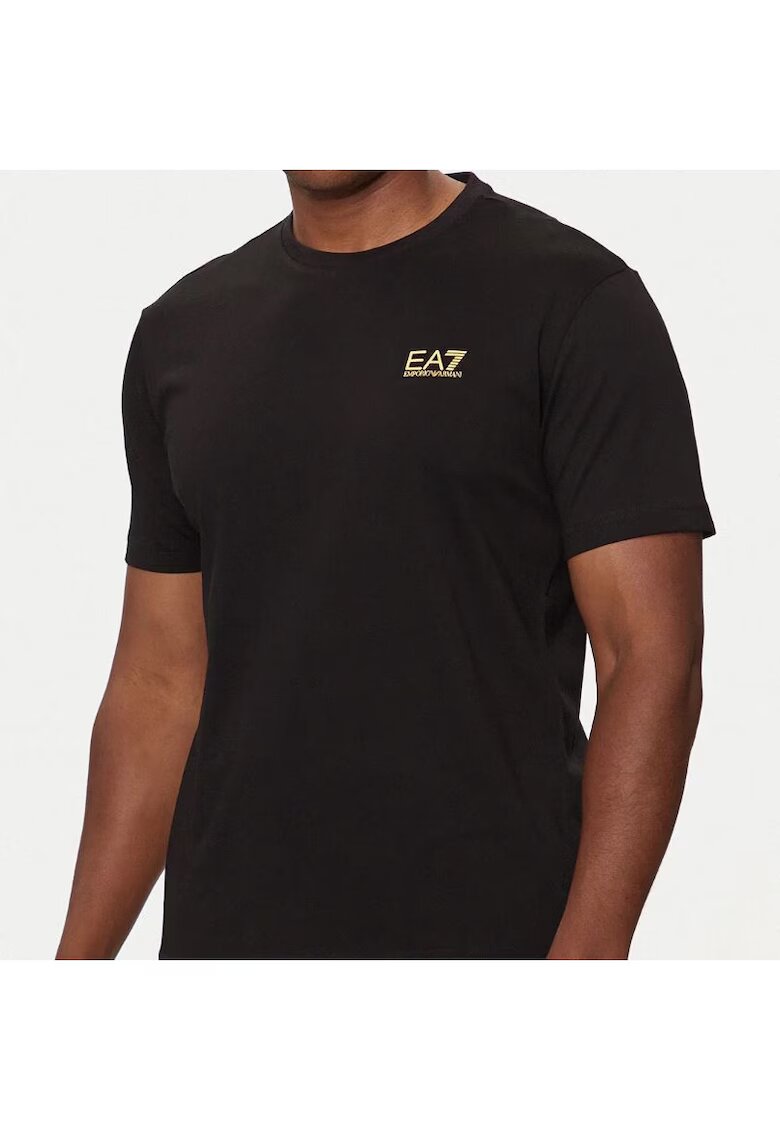 brak Мъжка тениска EA7 Emporio Armani черна