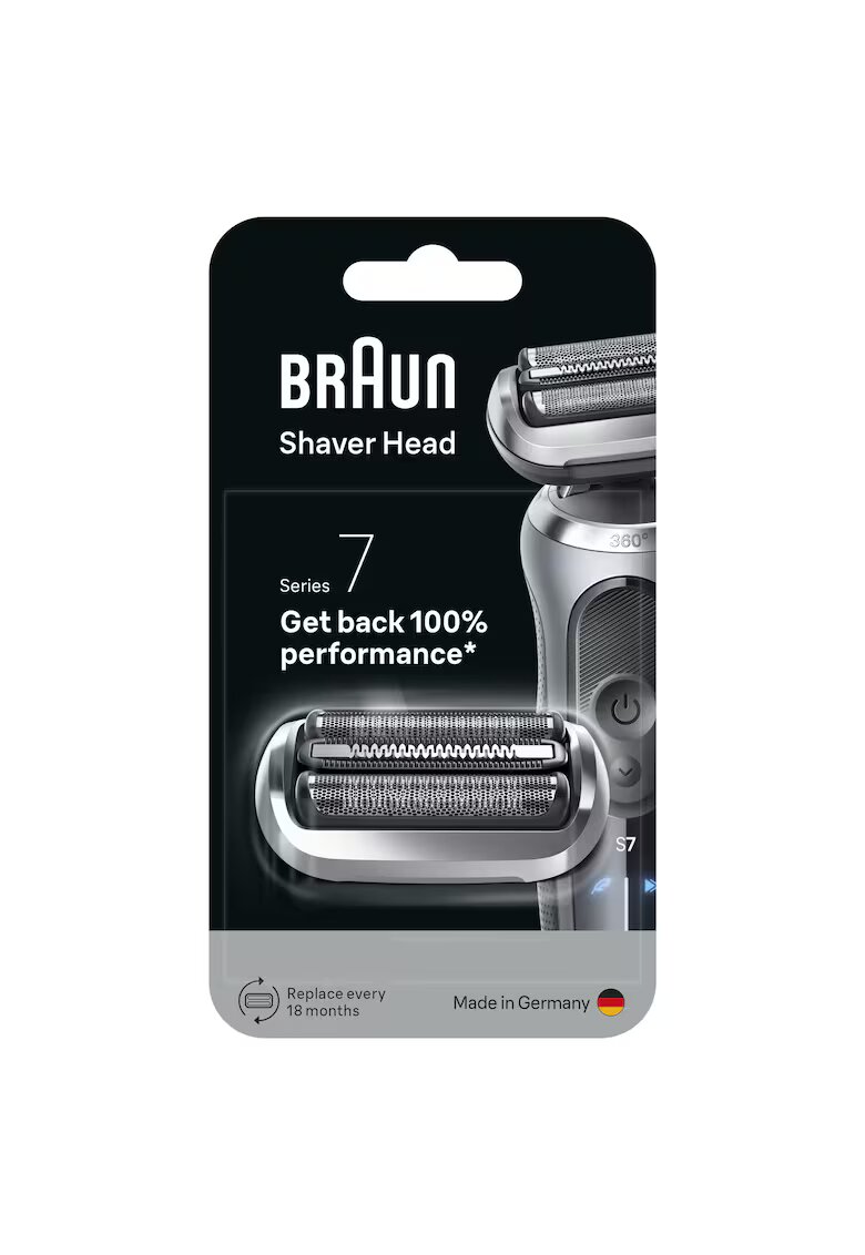 Braun Резерва за електрическа самобръсначка Seria 7 74S ORIGINAL - Връщане към 100% производителност - Съвместимо със самобръсначки от поколения 70 - 71 и 72