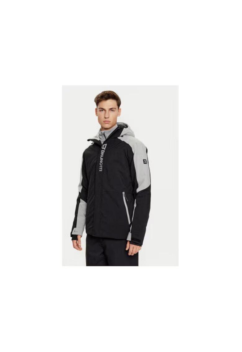 Brunotti Мъжко ски яке - 304208942 - Рециклиран полиестер - Черно
