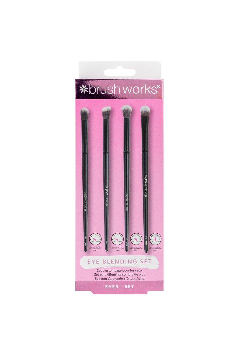 Brushworks Комплект четки за грим за очи Blending