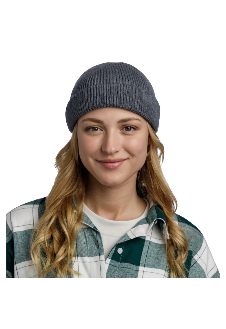 Buff Унисекс шапка - Ervin Merino Hat Beanie 132323 - Сив