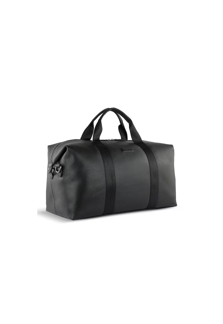 Bugatti Чанта тип Weekender от естествена кожа - серия Elsa - 494601 - Черен