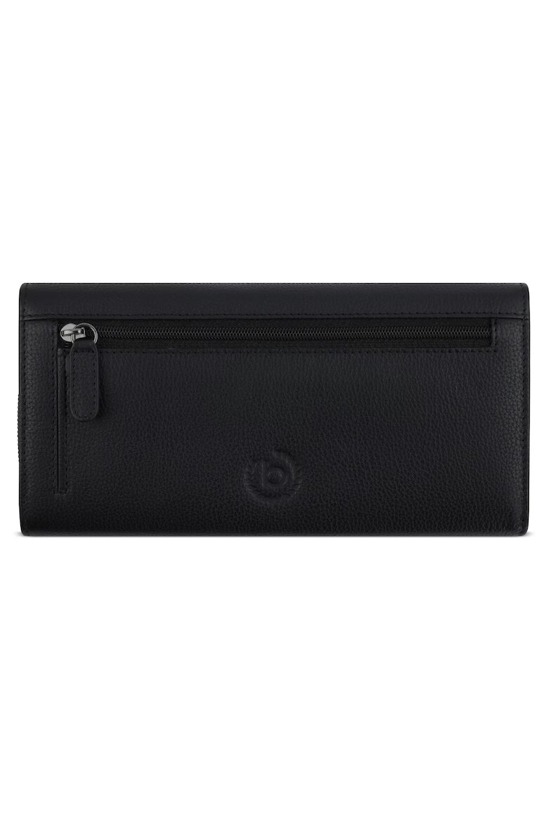 Bugatti Дамски портфейл Continental естествена кожа серия MIRA 491011 Черен