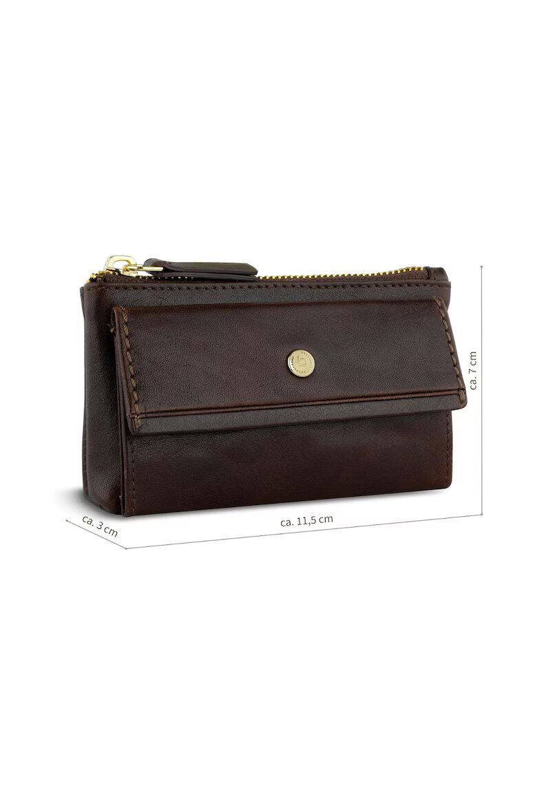 Bugatti Портфейл от естествена кожа Neaples кафяв 491360 11.5 x 3 x 7 cm