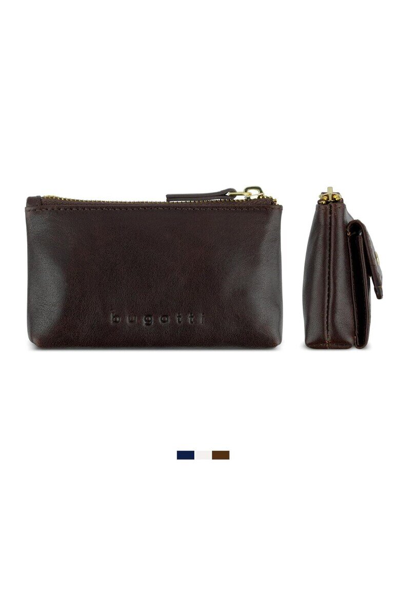Bugatti Портфейл от естествена кожа Neaples кафяв 491360 11.5 x 3 x 7 cm
