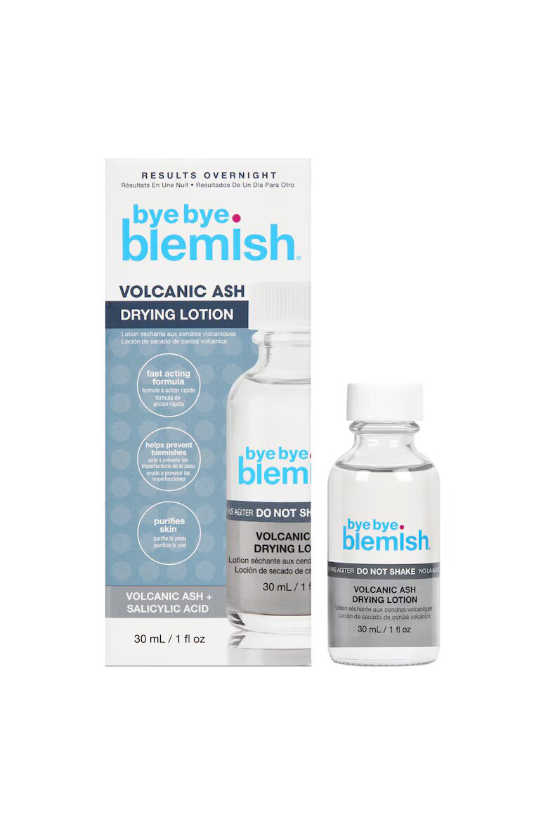 Bye Bye Blemish Лосион за изсушаване на пъпки Volcanic Ash 30 мл