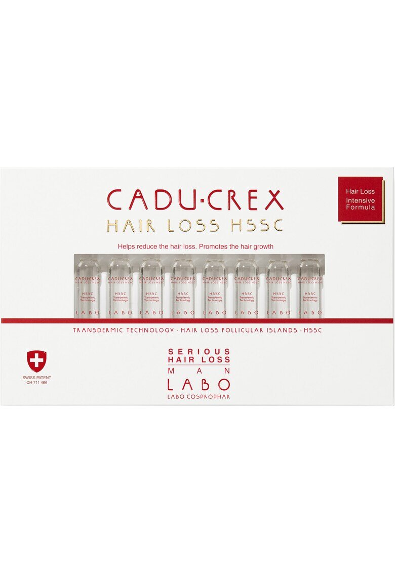 CADU-CREX Терапия Labo за силен косопад за мъже - 20 ампули