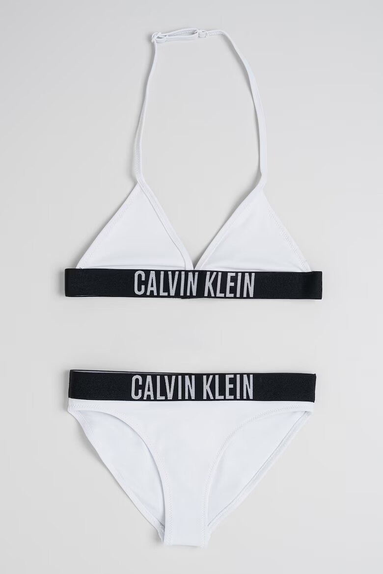CALVIN KLEIN Бански от 2 части с лого Бял