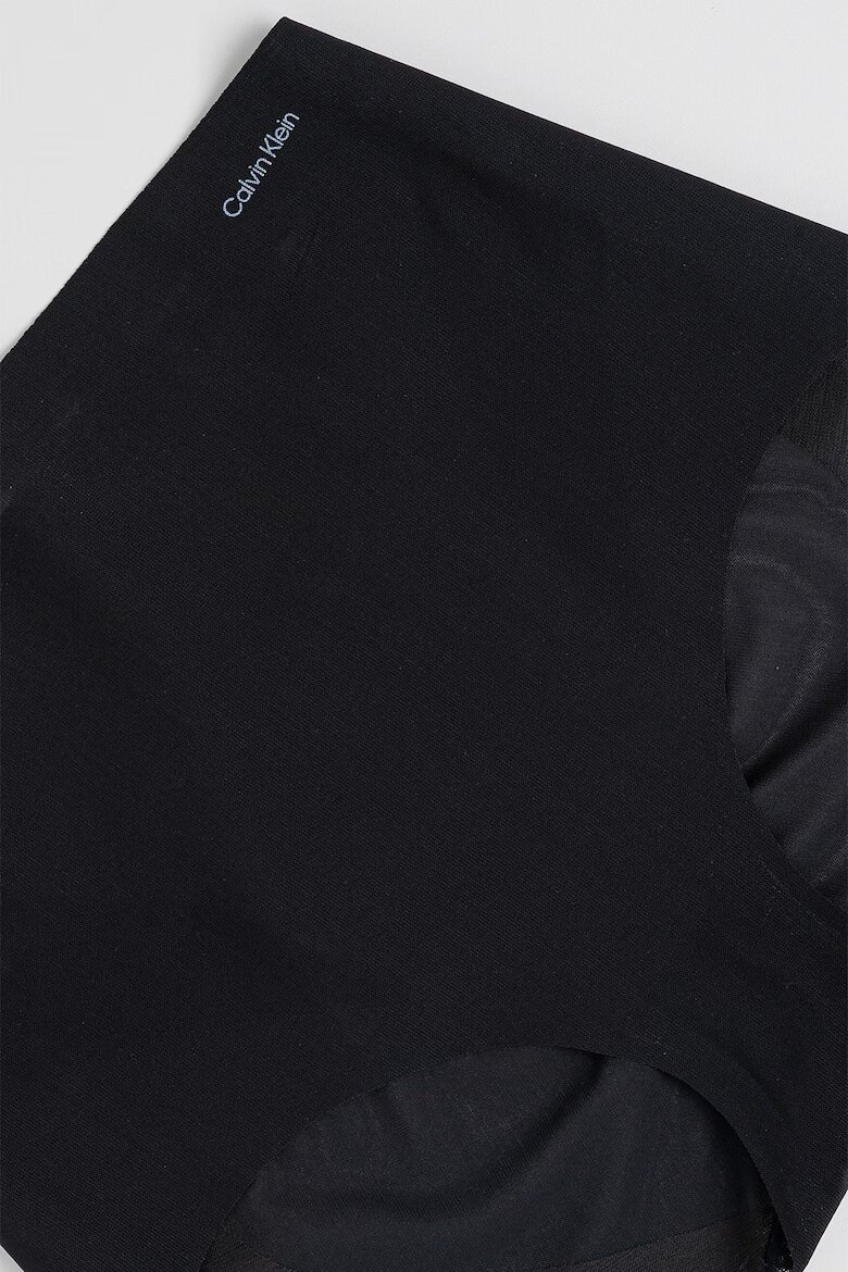 CALVIN KLEIN Безшевни бикини с висока талия Черен