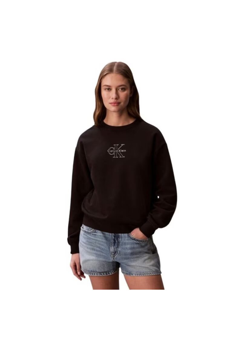 CALVIN KLEIN Блуза LS CK FOIL CREW SWEATSHIRT-LV047F838G-UB1