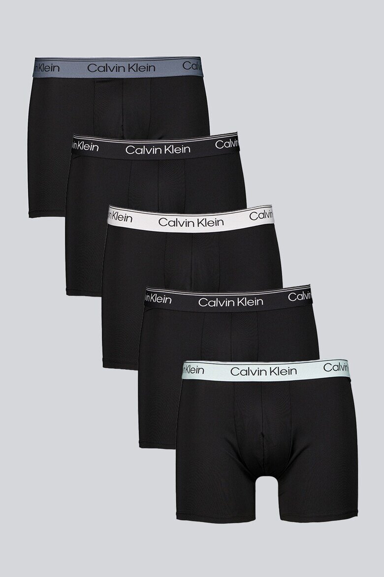 CALVIN KLEIN Боксерки 5 чифта Black Onyx