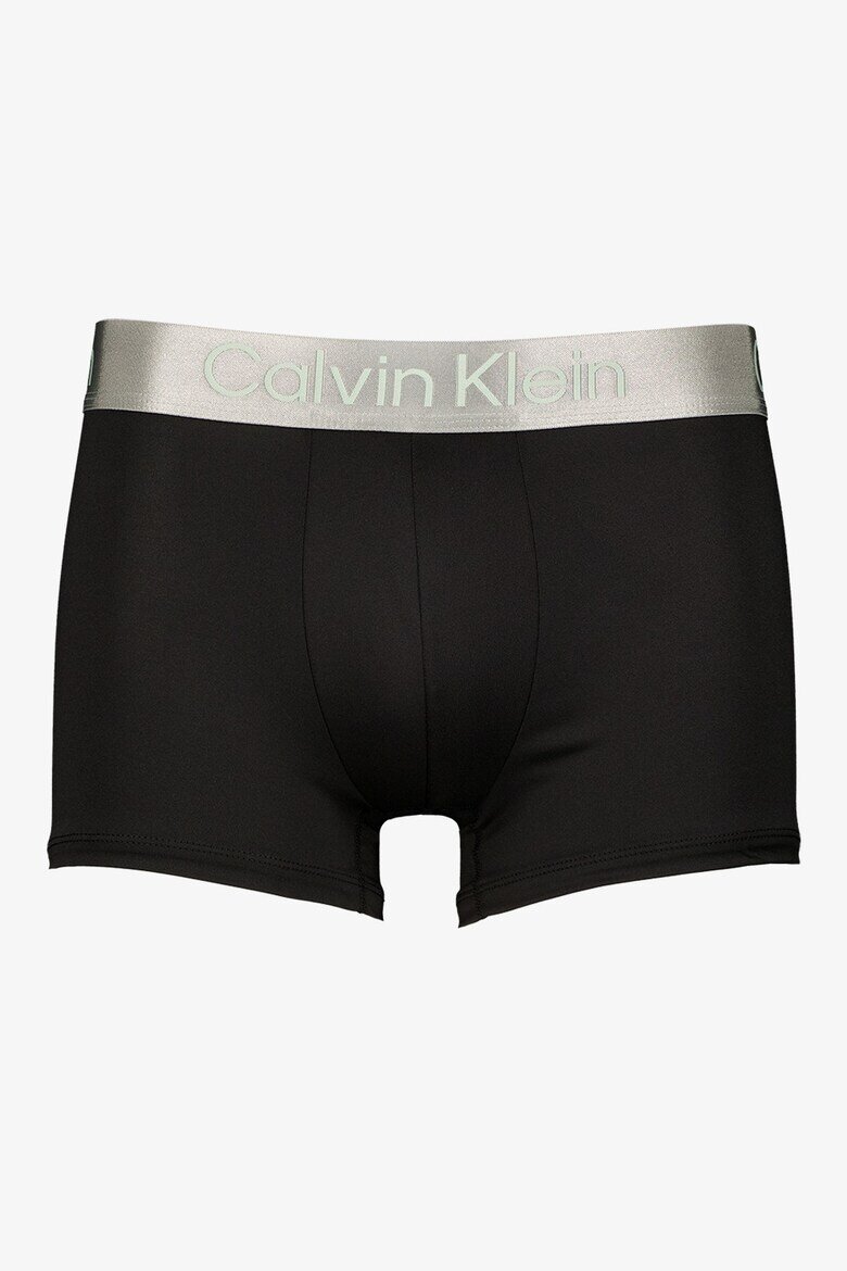 CALVIN KLEIN Боксерки с еластична талия - 3 чифта Черен въглерод