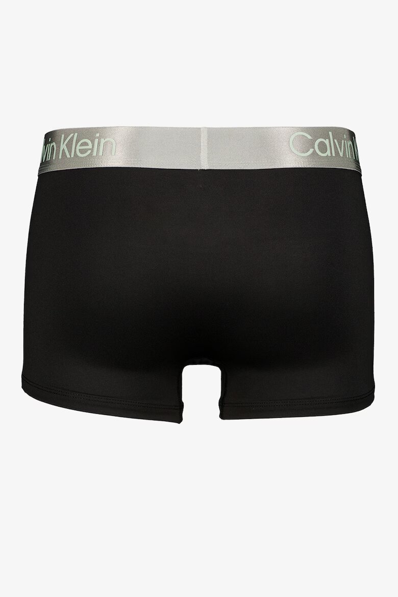 CALVIN KLEIN Боксерки с еластична талия - 3 чифта Черен въглерод