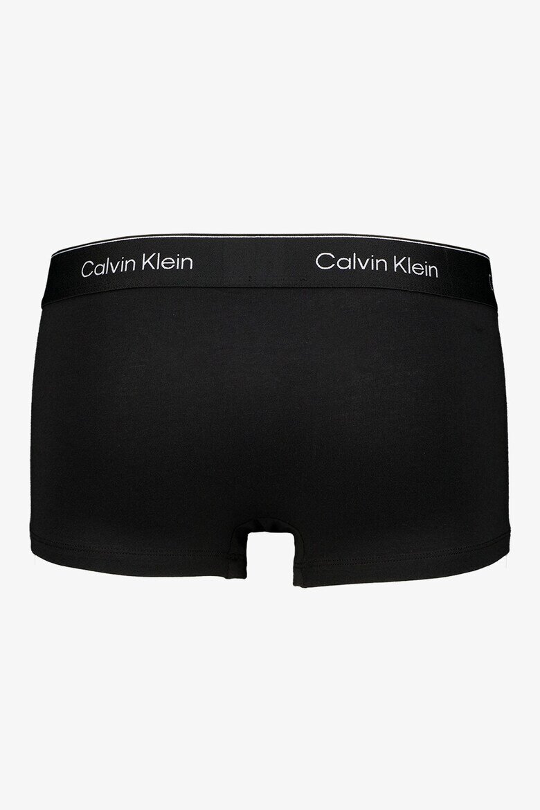 CALVIN KLEIN Боксерки с лого - 3 чифта Антрацитно черно