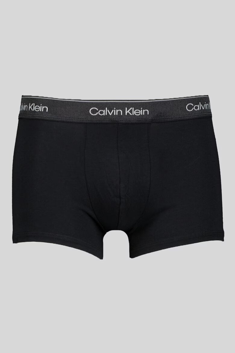 CALVIN KLEIN Боксерки с лого 3 чифта Антрацитно черно