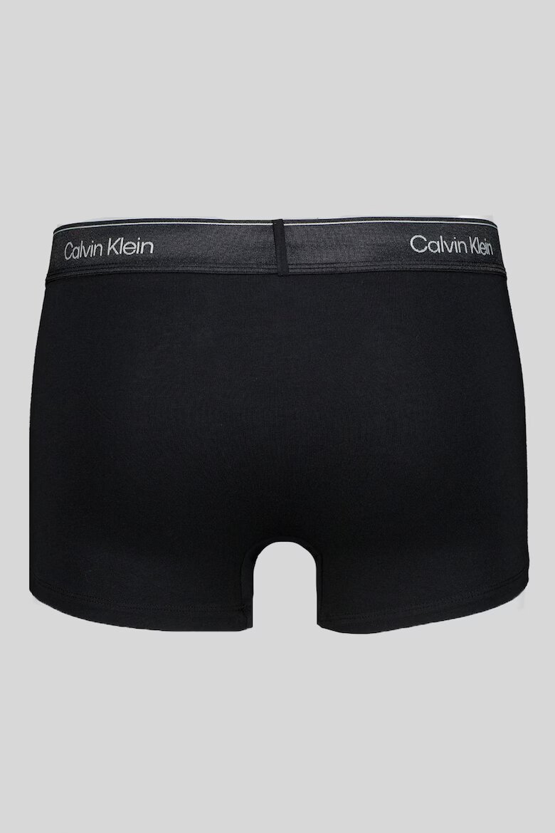 CALVIN KLEIN Боксерки с лого 3 чифта Антрацитно черно