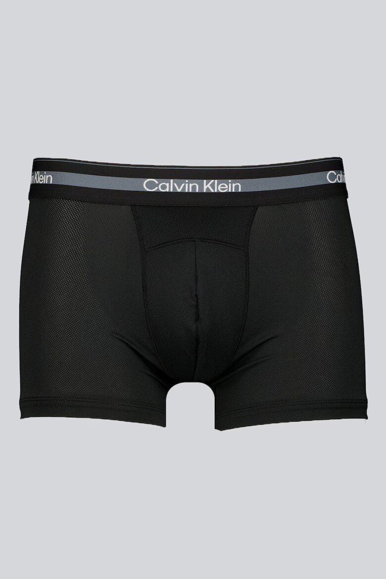 CALVIN KLEIN Боксерки с лого 3 чифта Антрацитно черно