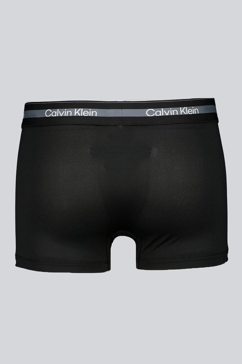 CALVIN KLEIN Боксерки с лого 3 чифта Антрацитно черно
